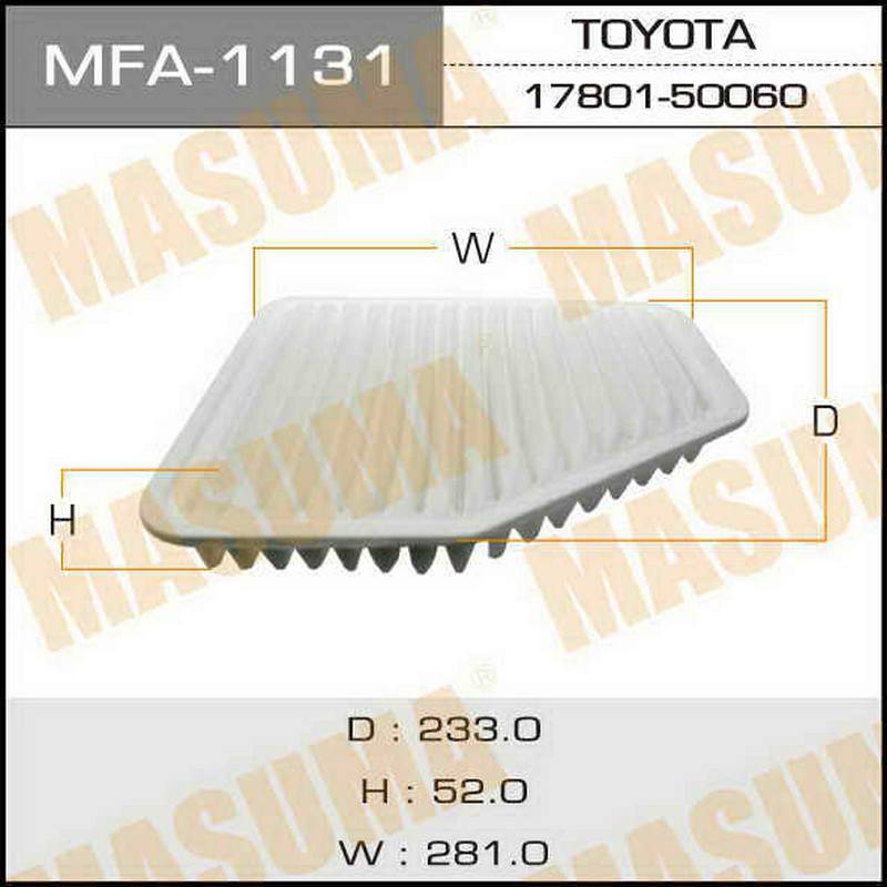 Фильтр воздушный MASUMA MFA-1131