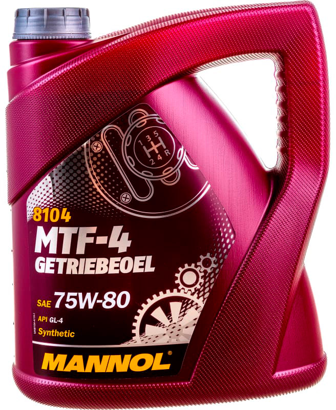Трансмиссионное масло MANNOL MTF-4 GETRIEBEOEL 75W80 4 л.