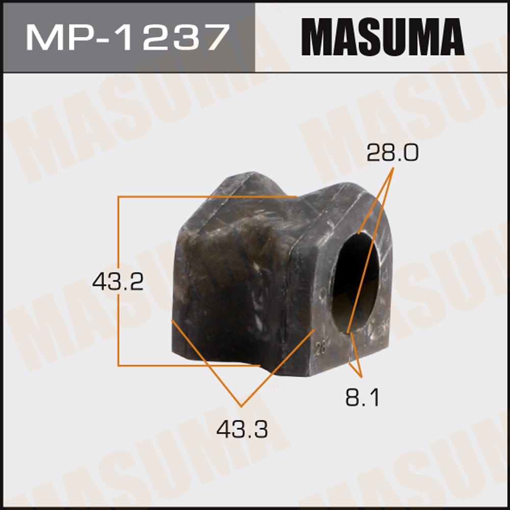Втулка стабилизатора MP-1237