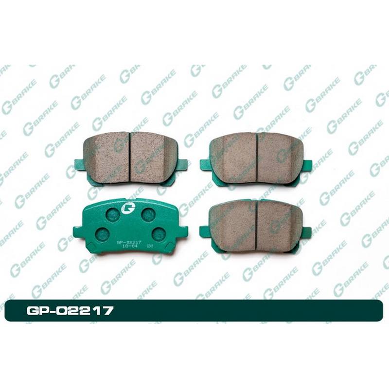 Колодки тормозные G-brake GP-02218 / PF-1457