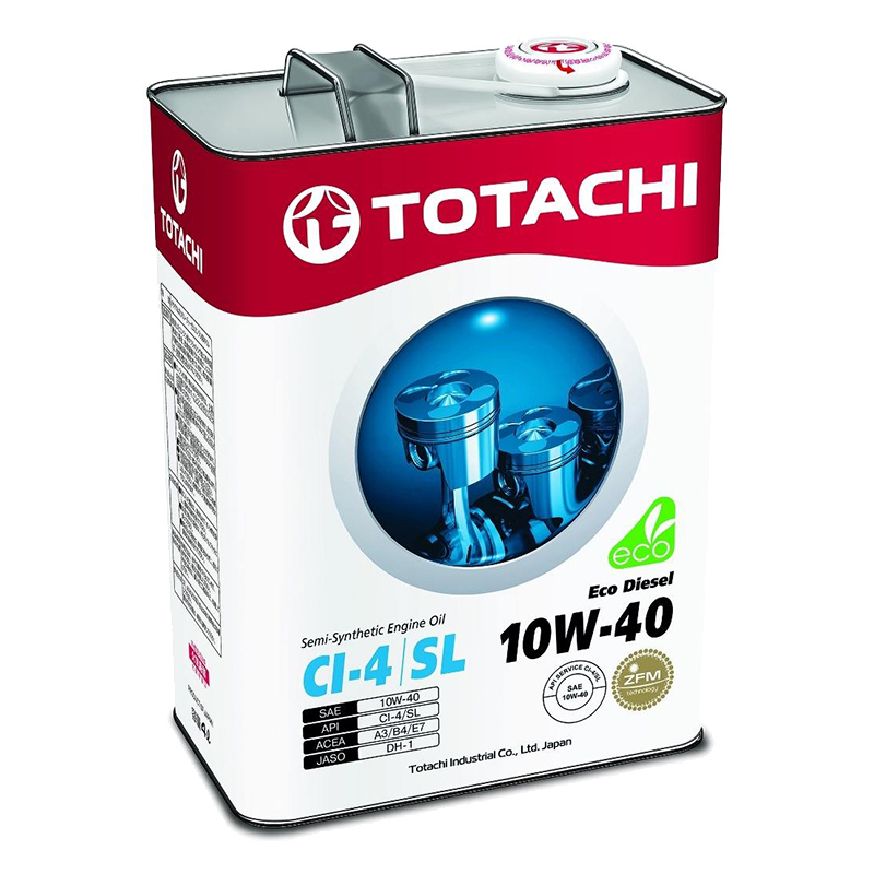 Масло моторное Totachi Eco Diesel Semi-Synt 10W40 4л