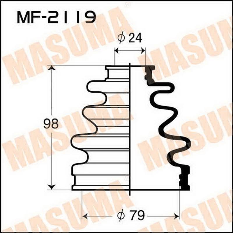Пыльник привода MASUMA MF-2119