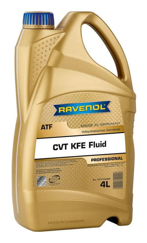 Масло трансмиссионное RAVENOL CVT KFE Fluid 4л