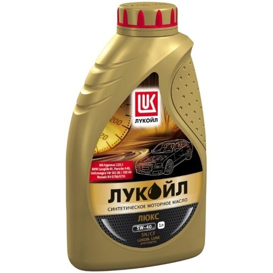 Масло моторное Лукойл ЛЮКС 5W40 SN/CF синтетика 1л.
