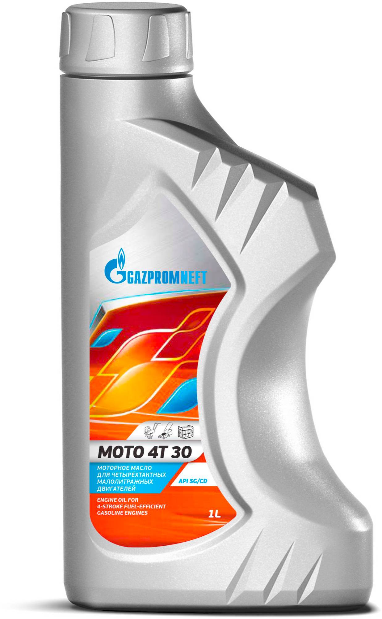 Моторное масло Gazpromneft Moto 4T 30 1л