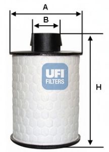 Фильтр топливный UFI 60.H2O.00 / PU 723X
