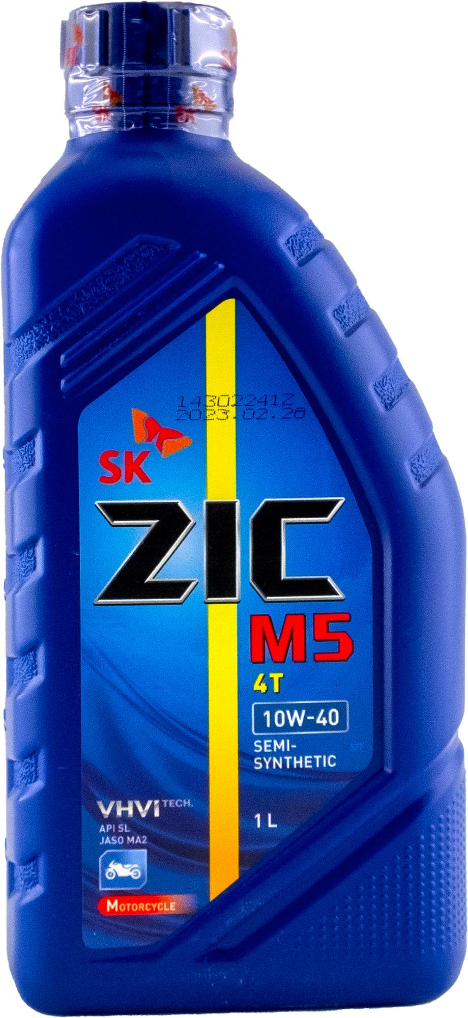 Масло для мотоциклов ZIC M5 4T 10W40 1л