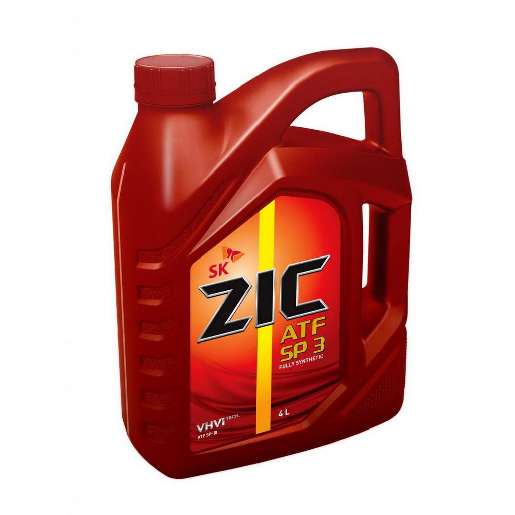 Масло трансмиссионное синтетическое ZIC ATF SP 3, 4л