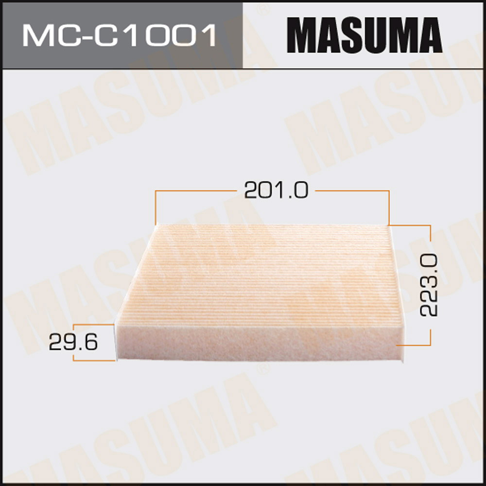 Фильтр салонный MASUMA MC-C1001