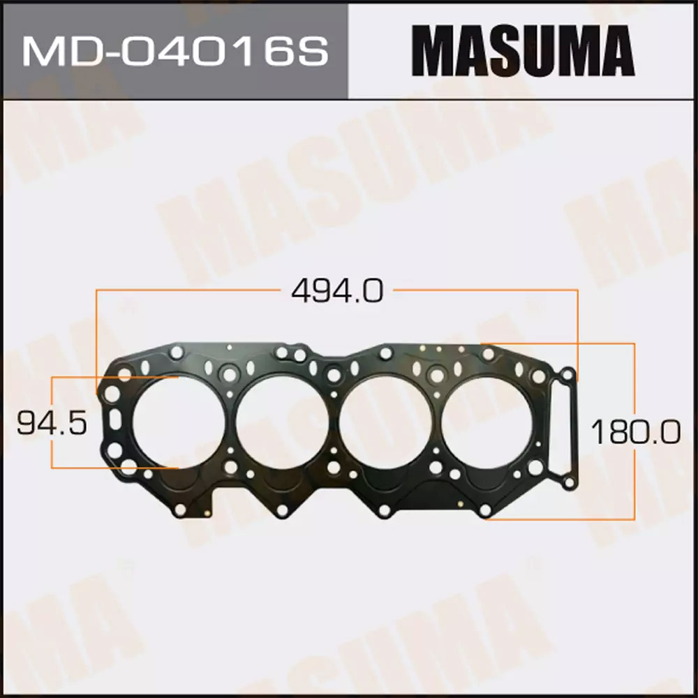 Прокладка ГБЦ Masuma MD-04016S