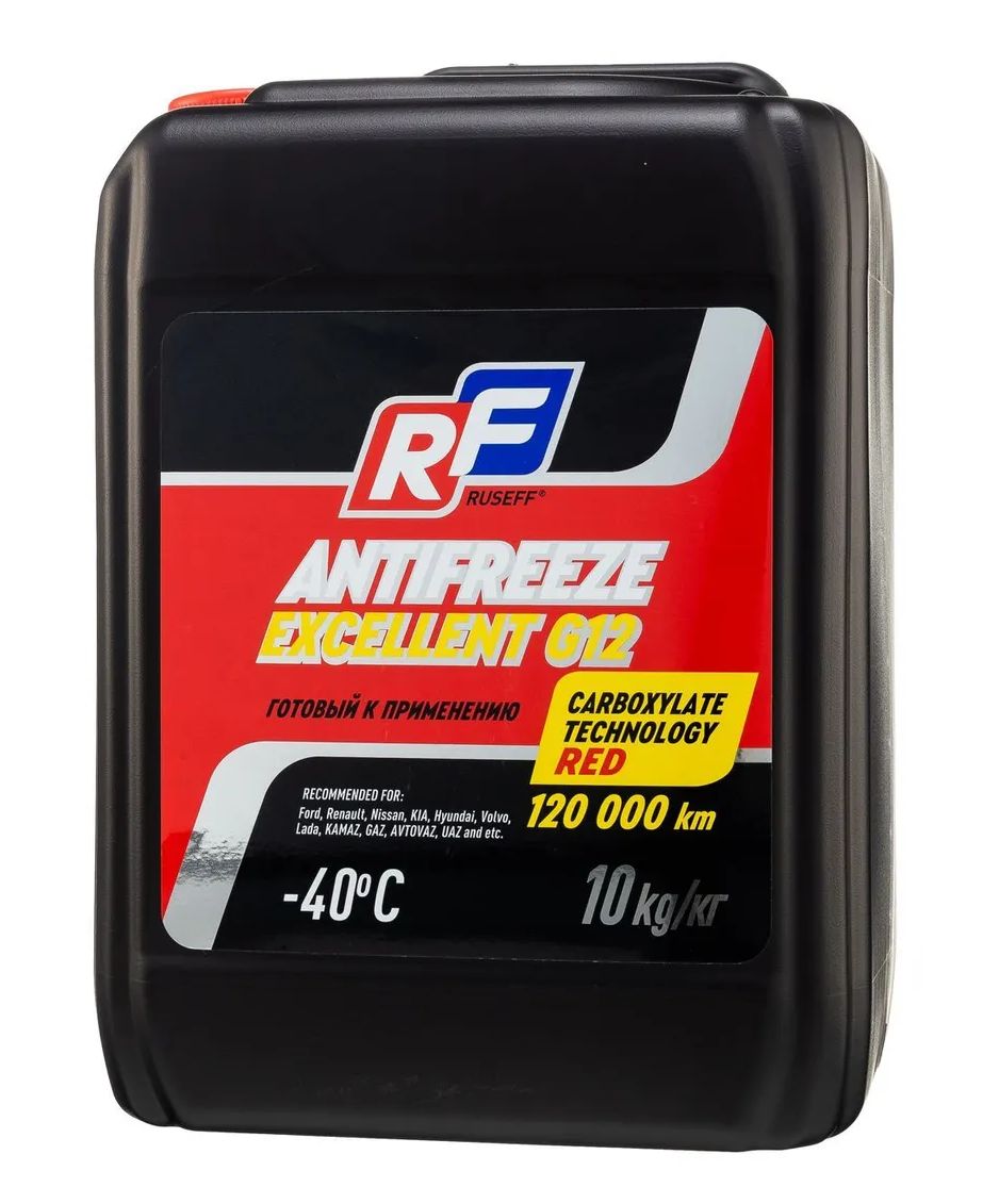 RUSEFF Антифриз ANTIFREEZE EXCELLENT G12 40 (10кг)