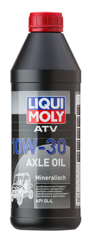 Минеральное трансмиссионное масло для мотоциклов Liqui Moly Motorbike Axle Oil ATV 10W-30 1л