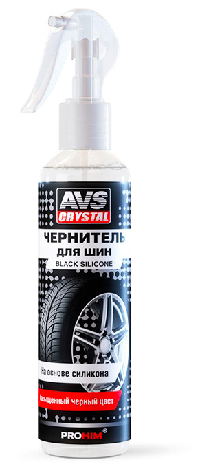 Чернитель шин BLACK SILICONE AVS AVK-096