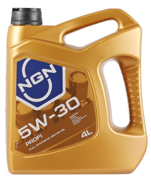 Моторное масло NGN PROFI 5W30 4л