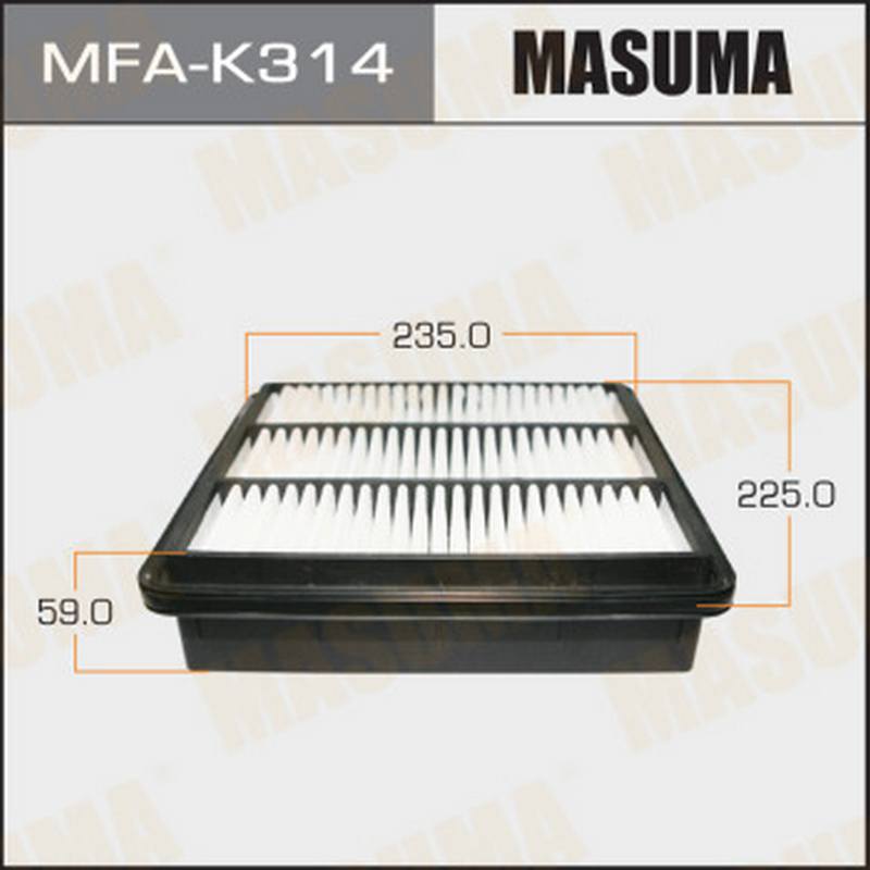 Воздушный фильтр Masuma MFA-K314