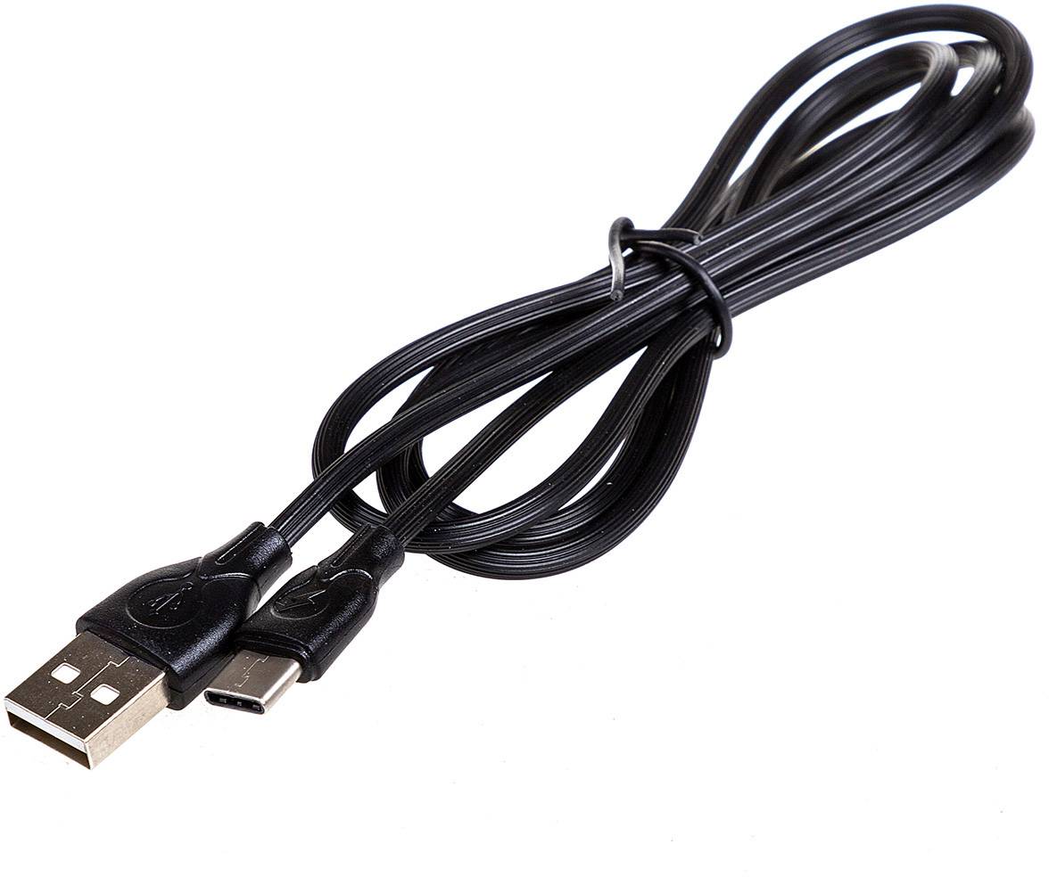 Кабель USB - Type-C 3.0А 1м SKYWAY Черный в коробке