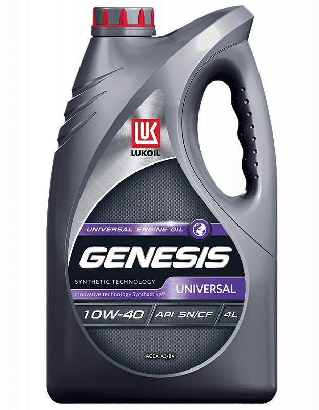 Моторное масло Лукойл Genesis Universal 10W40 4л.