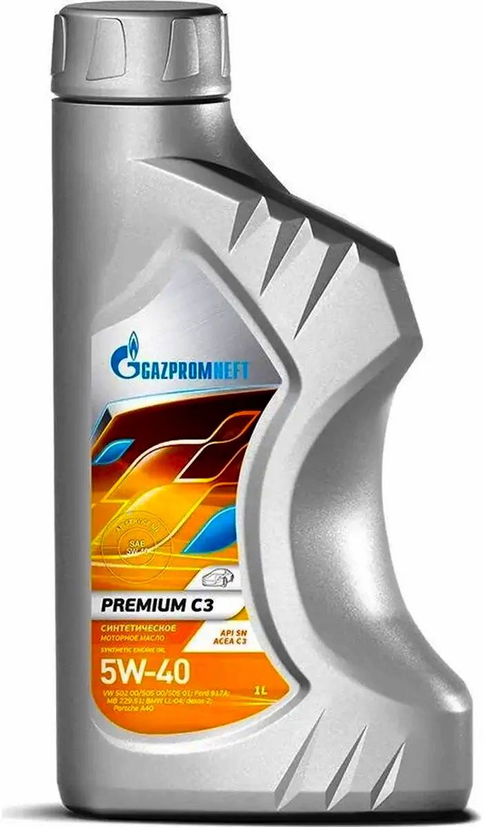 Моторное масло GAZPROMNEFT Premium C3 5W40 синтетика 1л