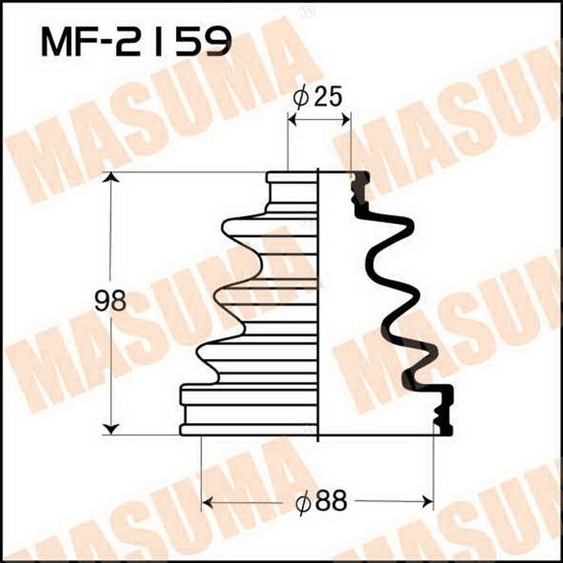 Пыльник привода Masuma MF-2159
