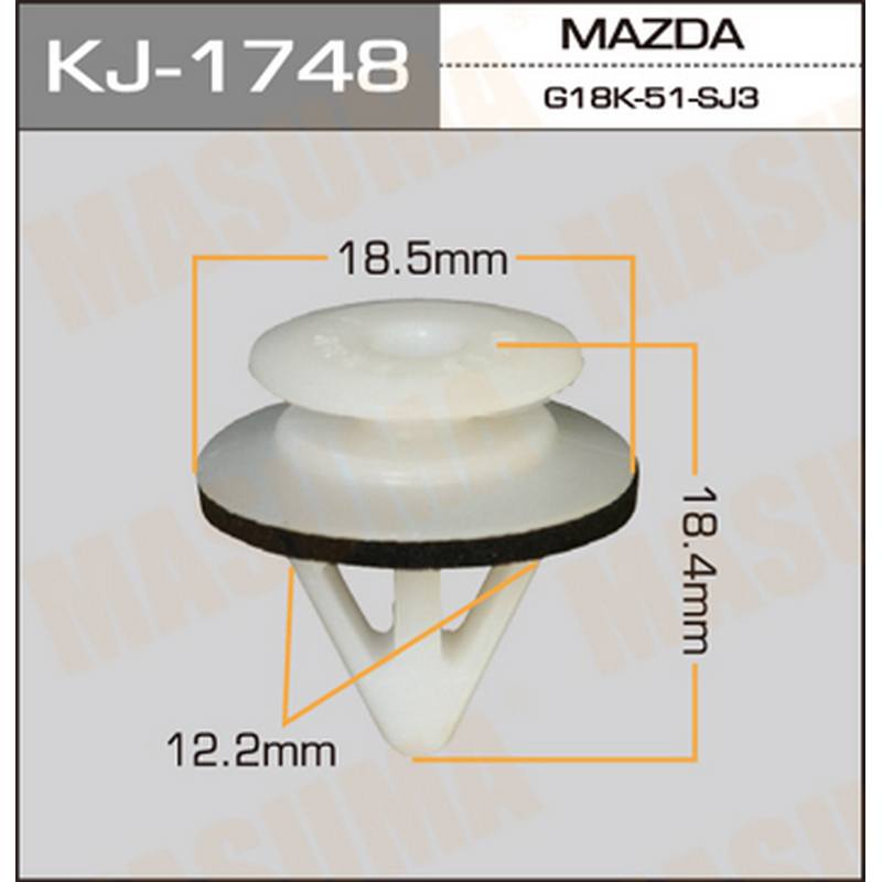 Клипса MASUMA KJ-1748