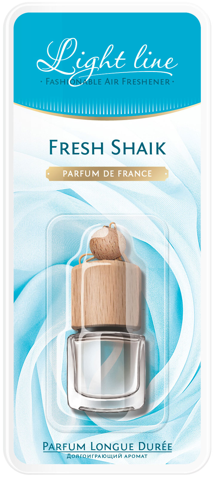 Ароматизатор подвесной жидкостный RUSEFF PARFUM DE FRANCE Frash Shaik (0, 005л)