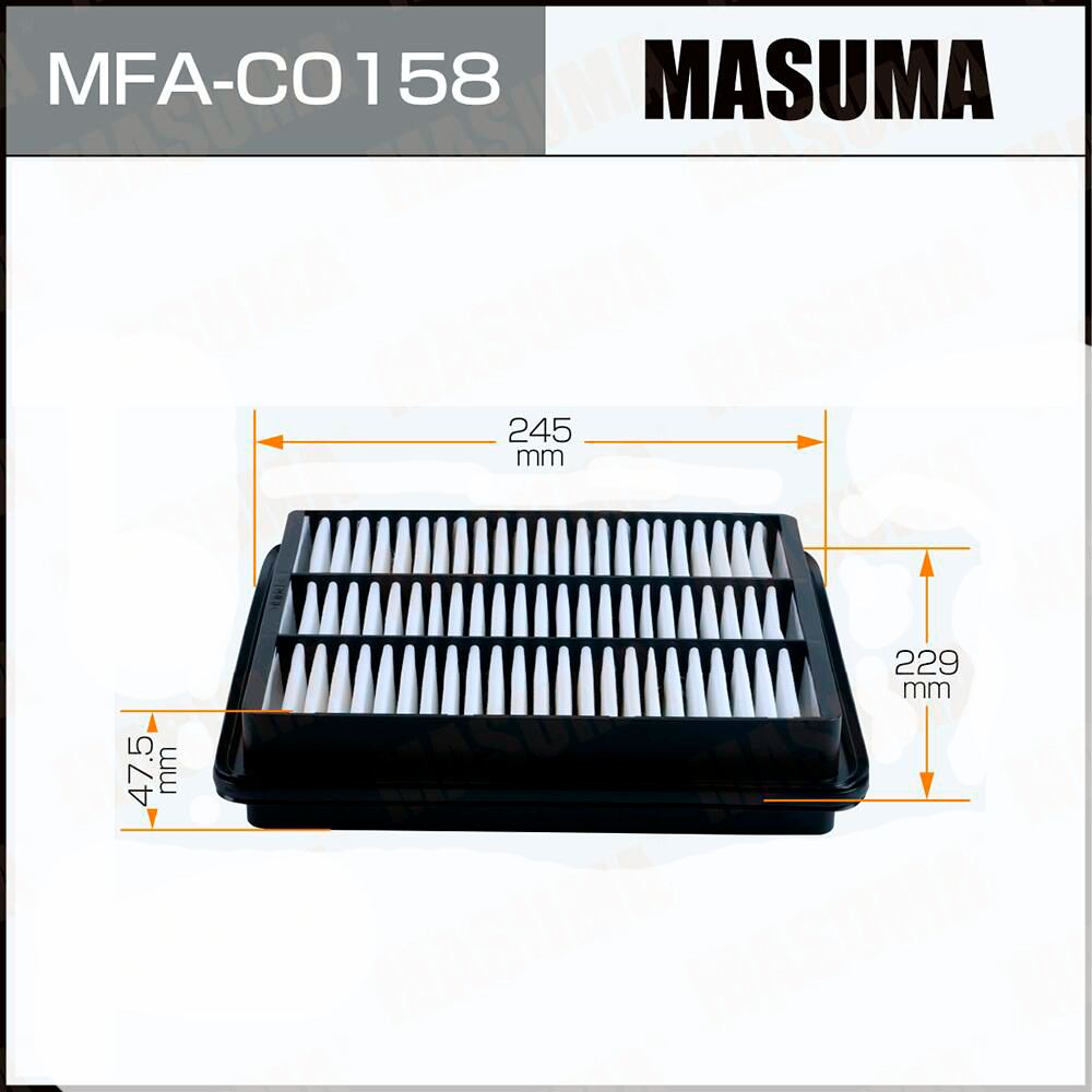 Изображение воздушного фильтра Masuma MFA-C0158