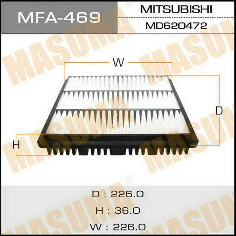 Воздушный фильтр MASUMA MFA-469