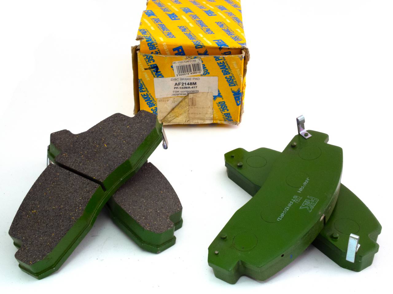 Тормозные колодки дисковые передние FBK PF-1329