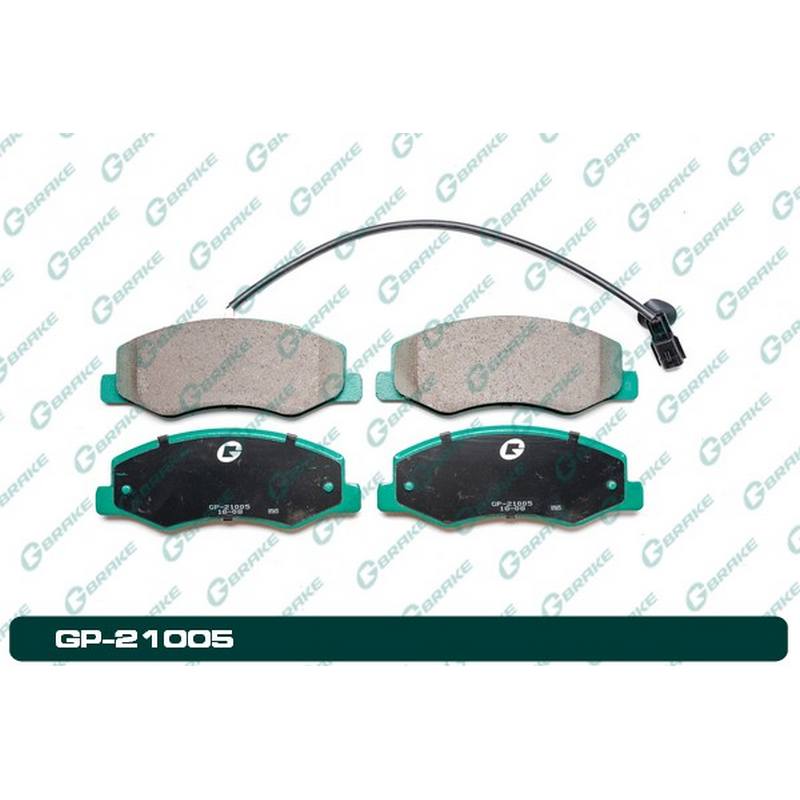 Колодки тормозные G-brake GP-21005