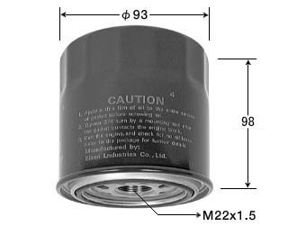 Фильтр очистки масла VIC C-417