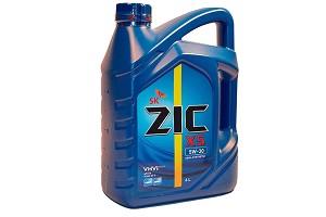 Масло моторное ZIC X5 5W30 SN полусинтетика 4л.