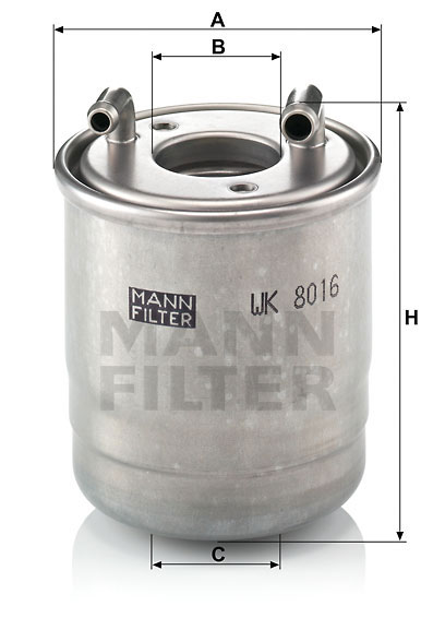 Фильтр топливный MANN-FILTER WK 8016 x