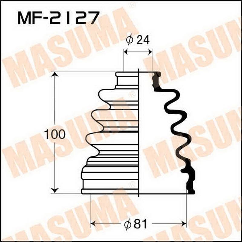Пыльник привода Masuma MF-2127