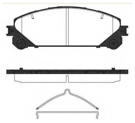 Колодки дисковые REMSA 1312.00