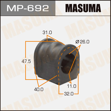 Втулка стабилизатора Masuma MP-692