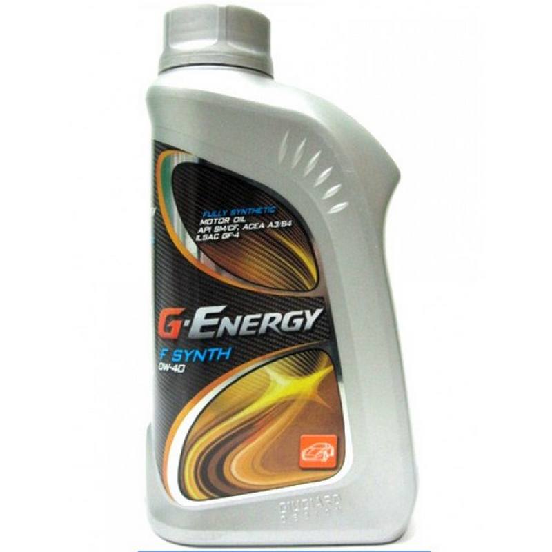 Масло Моторное G-Energy F Synth 0W40 синт 1л