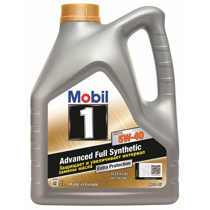 Масло моторное Mobil 1 FS X1 5W40 синтетика 4л.