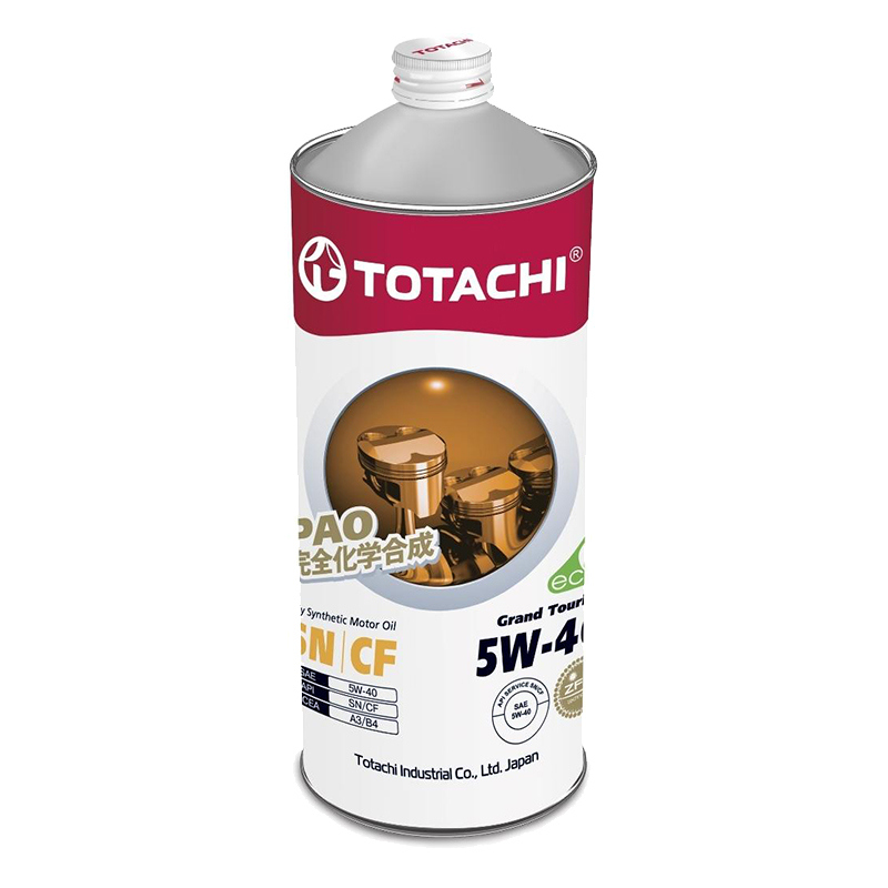 Моторное масло Totachi Grand Touring Fully 5W40 1л