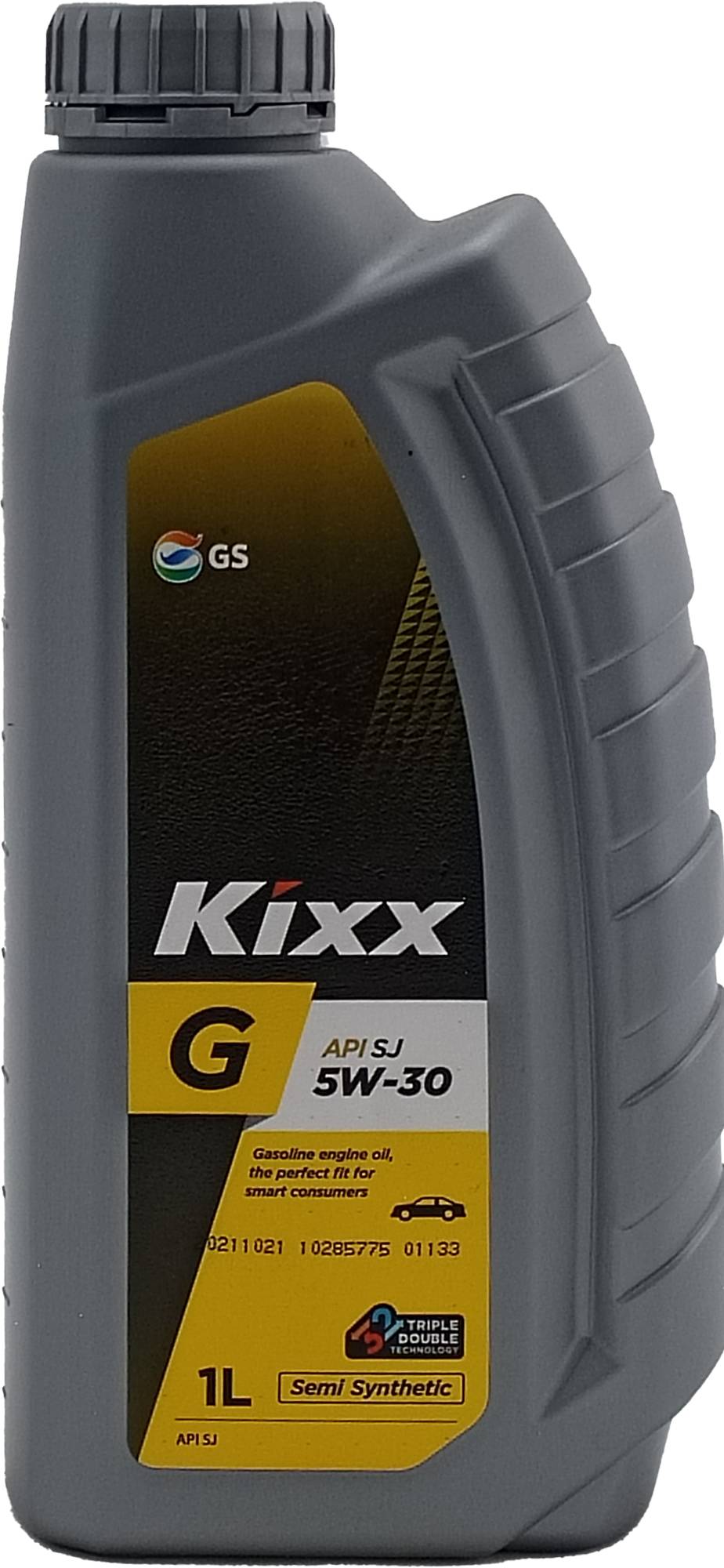 Моторное масло полусинтетическое SJ KIXX G 5W30 1л