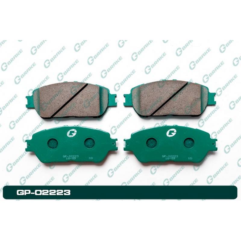 Колодки тормозные G-brake GP-02223 / PF-1480