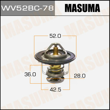 Термостат Masuma WV52BC-78