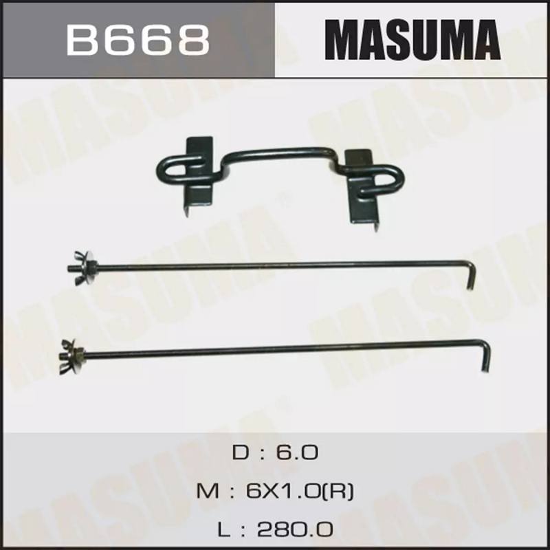 Крепление для АКБ Masuma B668