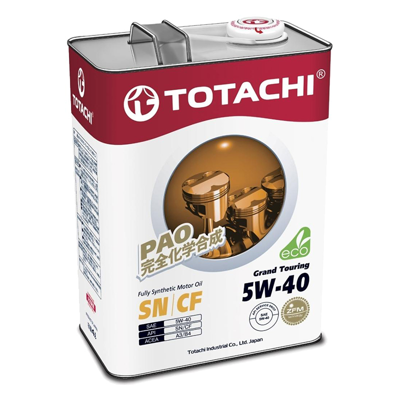 Моторное масло Totachi Grand Touring Fully 5W40 4л