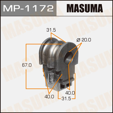 Втулка стабилизатора MASUMA MP-1172