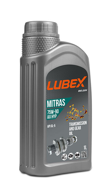 Трансмиссионное масло LUBEX MITRAS AX HYP 75W-90 1л.