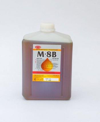 Моторное масло М-8В SAE 20W20, SD/CB 2, 3л. (1, 87кг.)