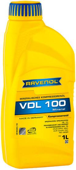 Компрессорное масло RAVENOL Komressorenoel VDL 100 1л