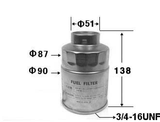 Фильтр топливный VIC FC-158 / FF 5412