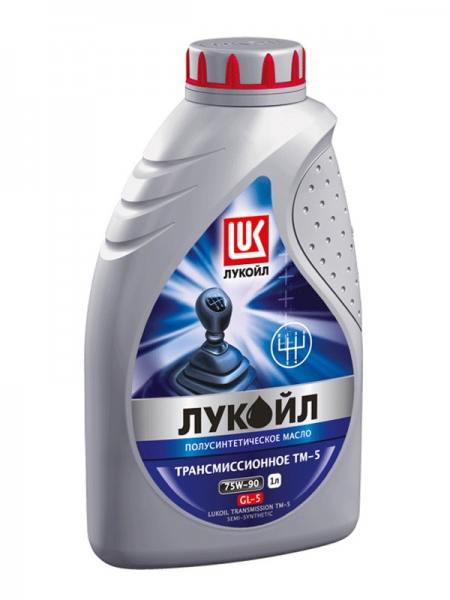 Масло трансмиссионное полусинтетическое Лукойл ТМ-5 75W-90 1л