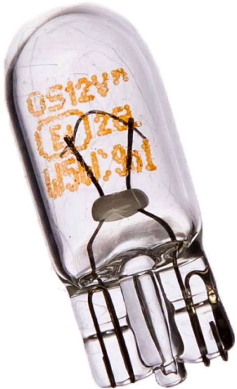 Автолампа Osram W5W W2.1*9.5d 12V